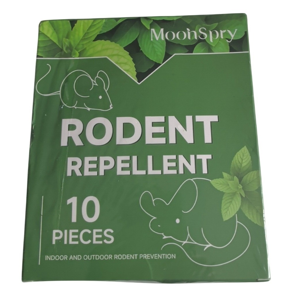 Moonspry 10 Piece Rodent Repellent Natural